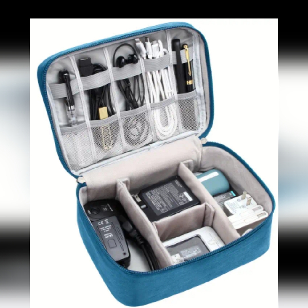 Universal electronics accessories organizer